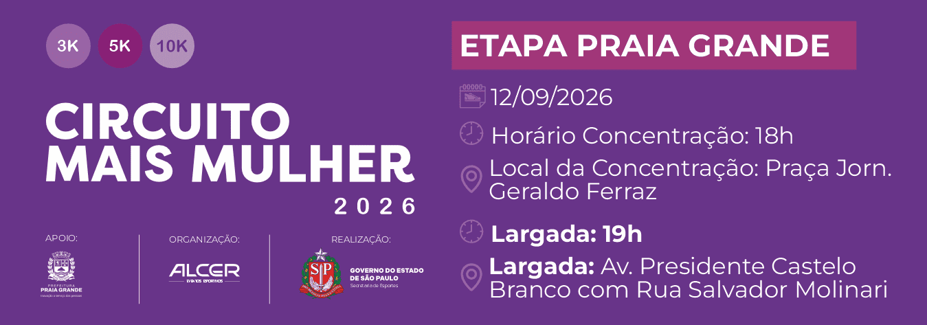 Circuito Mais Mulher - Etapa Praia Grande